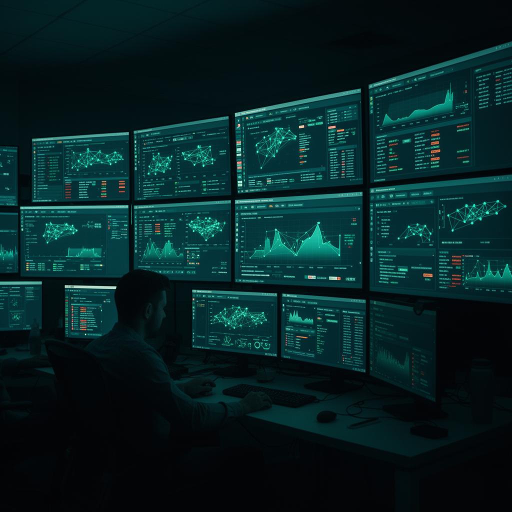 Monitoramento de rede em tempo real